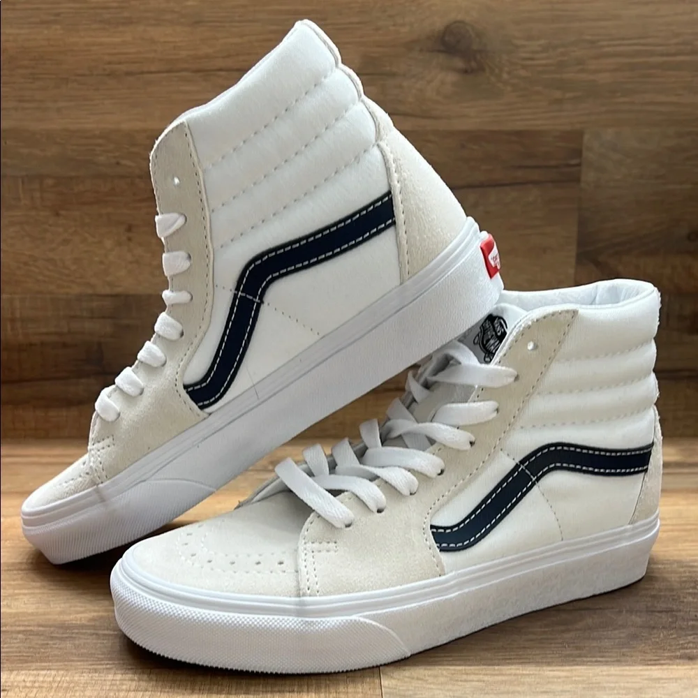 Vans White High-Top Sneakers BRAND NEW